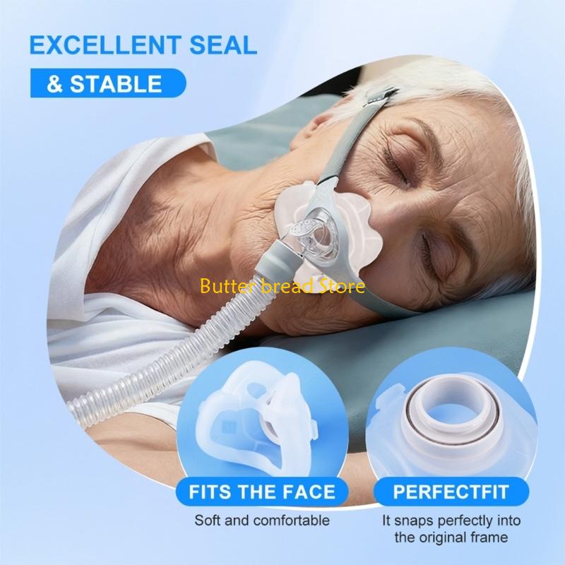 Cpap Full Face Mask Silicone Cushion - W89C フルフェイス CPAP マスク AirFit F40