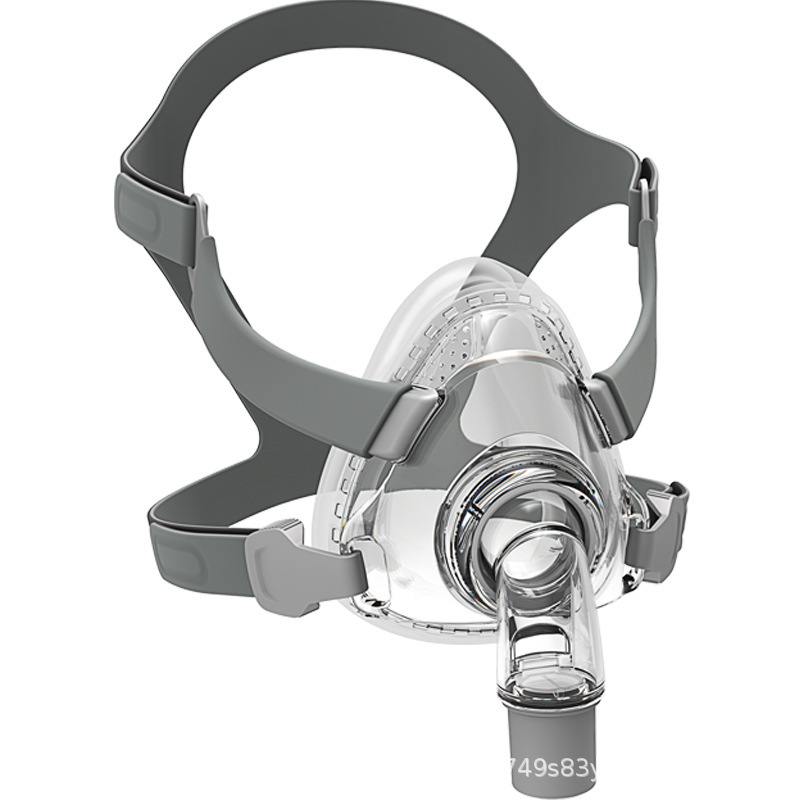 Cpap Full Face Mask Silicone Cushion - フルフェイスマスク F5A CPAP睡眠用人工呼吸器 シリコンクッション付き ヘッドギア 快適な密着性