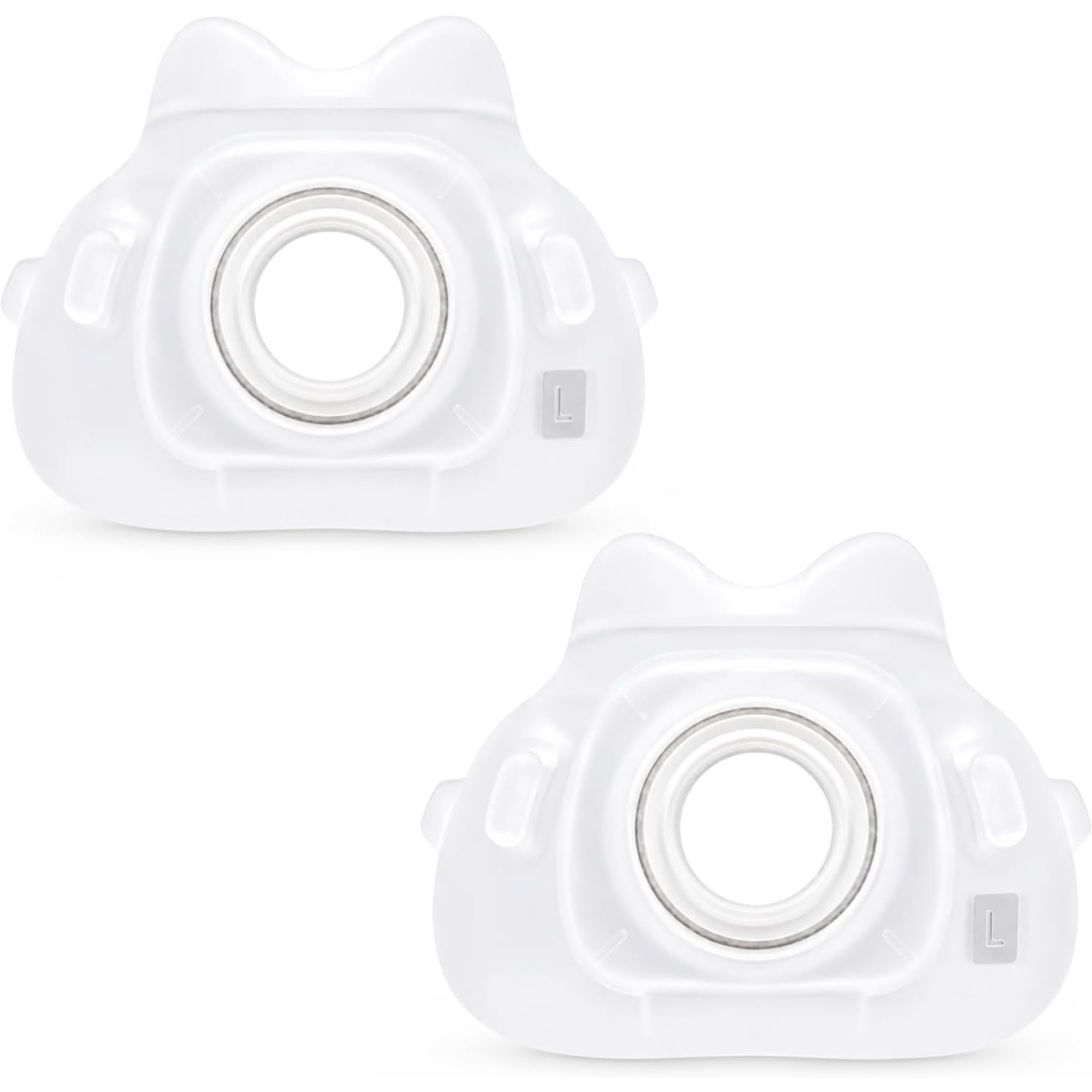Cpap Full Face Mask Silicone Cushion - AirFit F40フルフェイスCPAPマスク用交換用シリコンクッション。F40フレームに対応し、柔らかく、漏れを防ぐシールパッド。睡眠時無呼吸症候群に。