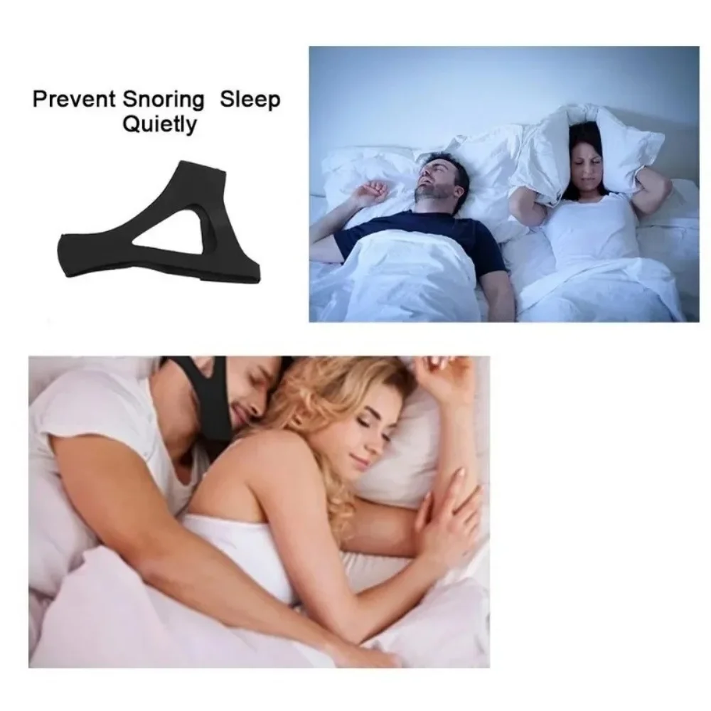 いびき防止用あごストラップ、調整可能な顎ベルト、睡眠サポート - Anti Snore Chin Strap Adjustable のレビューと価格