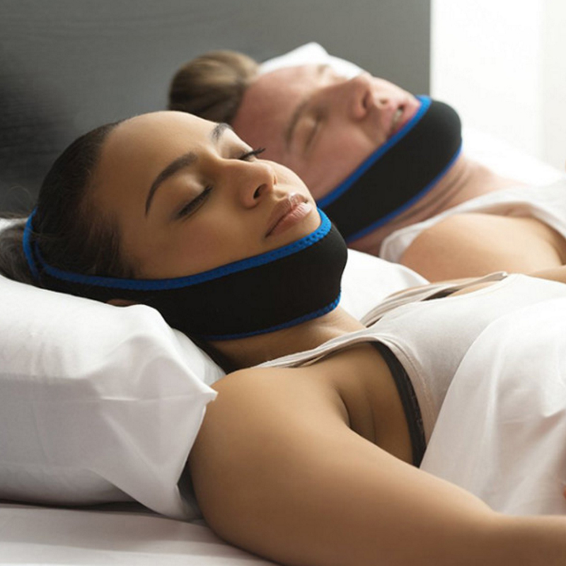 1P いびき防止用チンストラップ、調整可能ないびき防止ベルト - Anti Snore Chin Strap Adjustable のレビューと価格