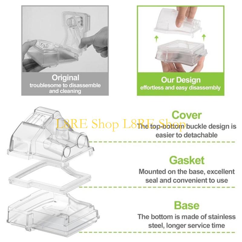 L8RE 加湿器水室 CPAP マシン加湿ボックス用フィルタ - Cpap Machine Water Chamber Humidifier のレビューと価格