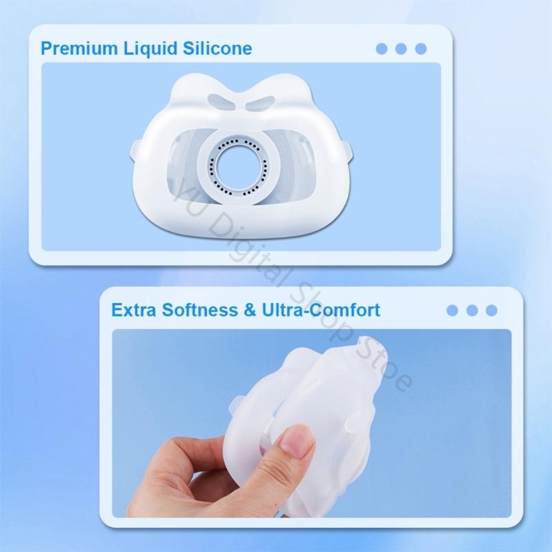 AirFit F40用フルフェイスCPAPマスク用96BAソ - Cpap Full Face Mask Silicone Cushion のレビューと価格