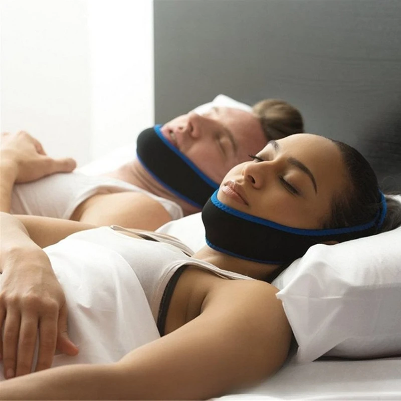 調整可能ないびき防止顎サポートベルト、いびき防止顎固定ベルト - Anti Snore Chin Strap Adjustable のレビューと価格