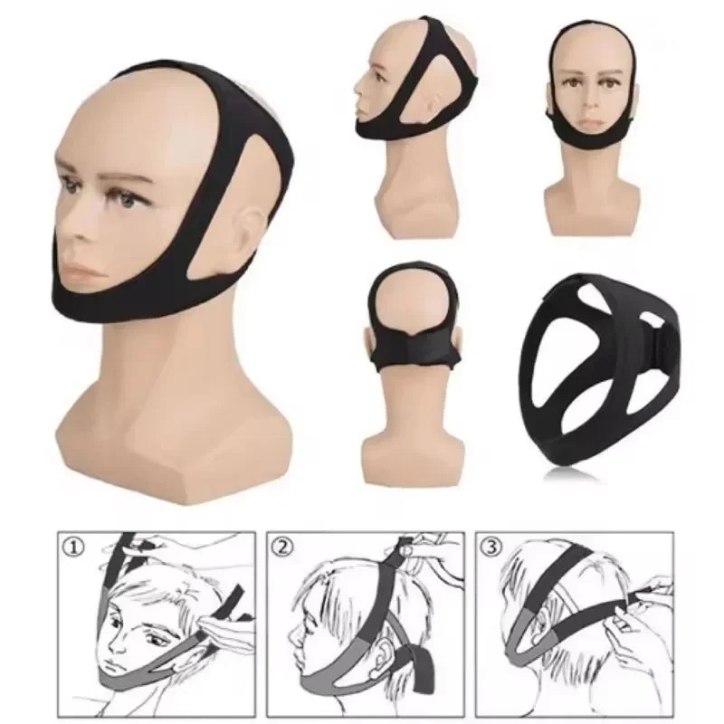 1/3/5個入り 調整可能ないびき防止顎ストラップ装置 いび - Anti Snore Chin Strap Adjustable のレビューと価格