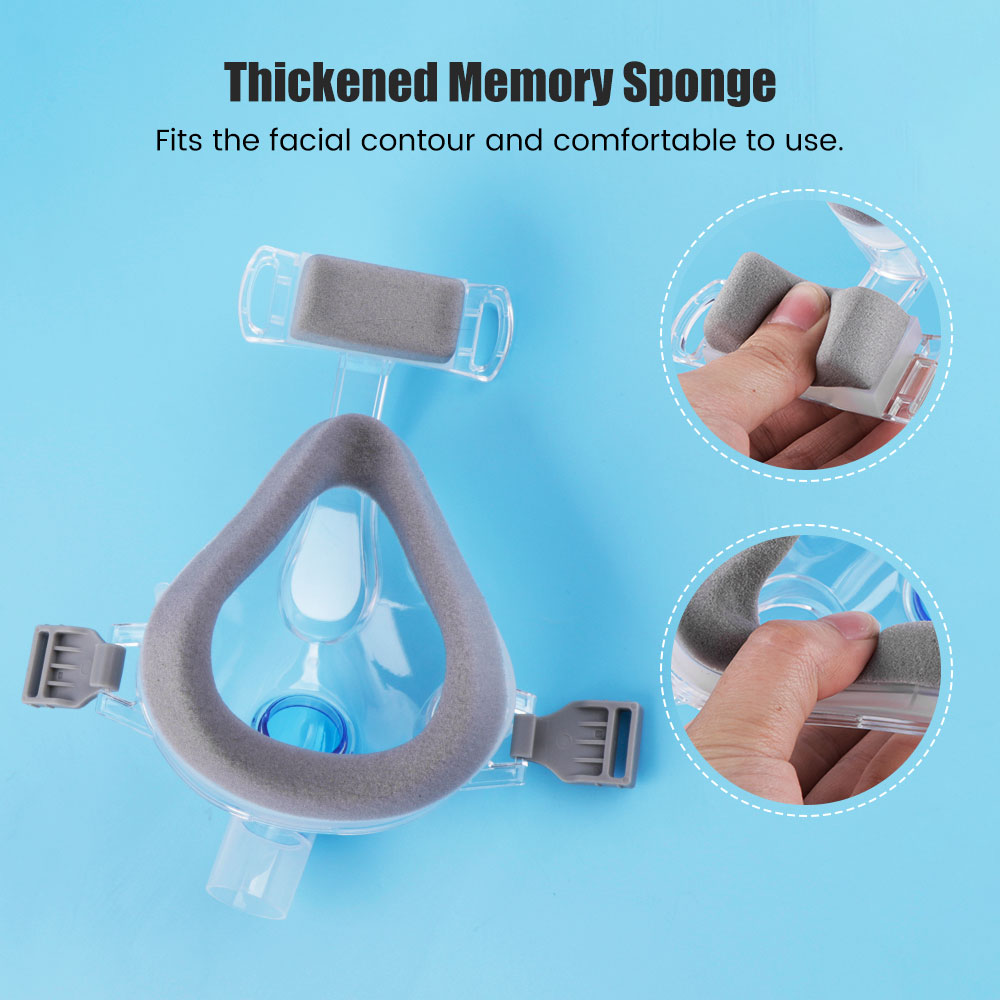 シリコーン CPAP フルフェイスマスクソフトフォームパッド - Cpap Full Face Mask Silicone Cushion のレビューと価格