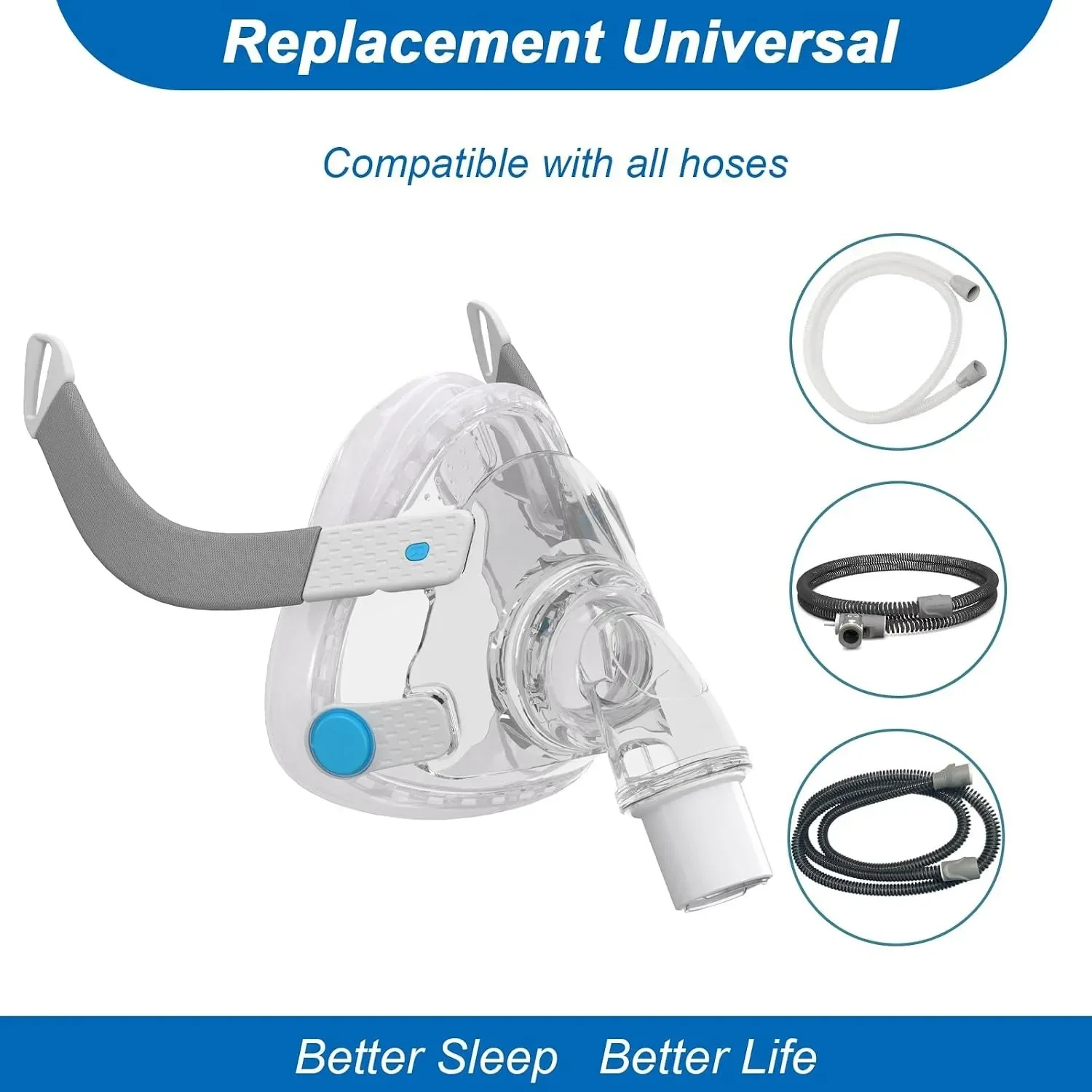 AirFit F20 フルフェイスCPAPマスクセット。Mサ - Cpap Full Face Mask Silicone Cushion のレビューと価格