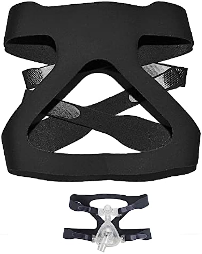 ユニバーサル弾性ヘッドギアCPAP交換ベルト - マスクなし - Anti Snore Chin Strap Adjustable のレビューと価格
