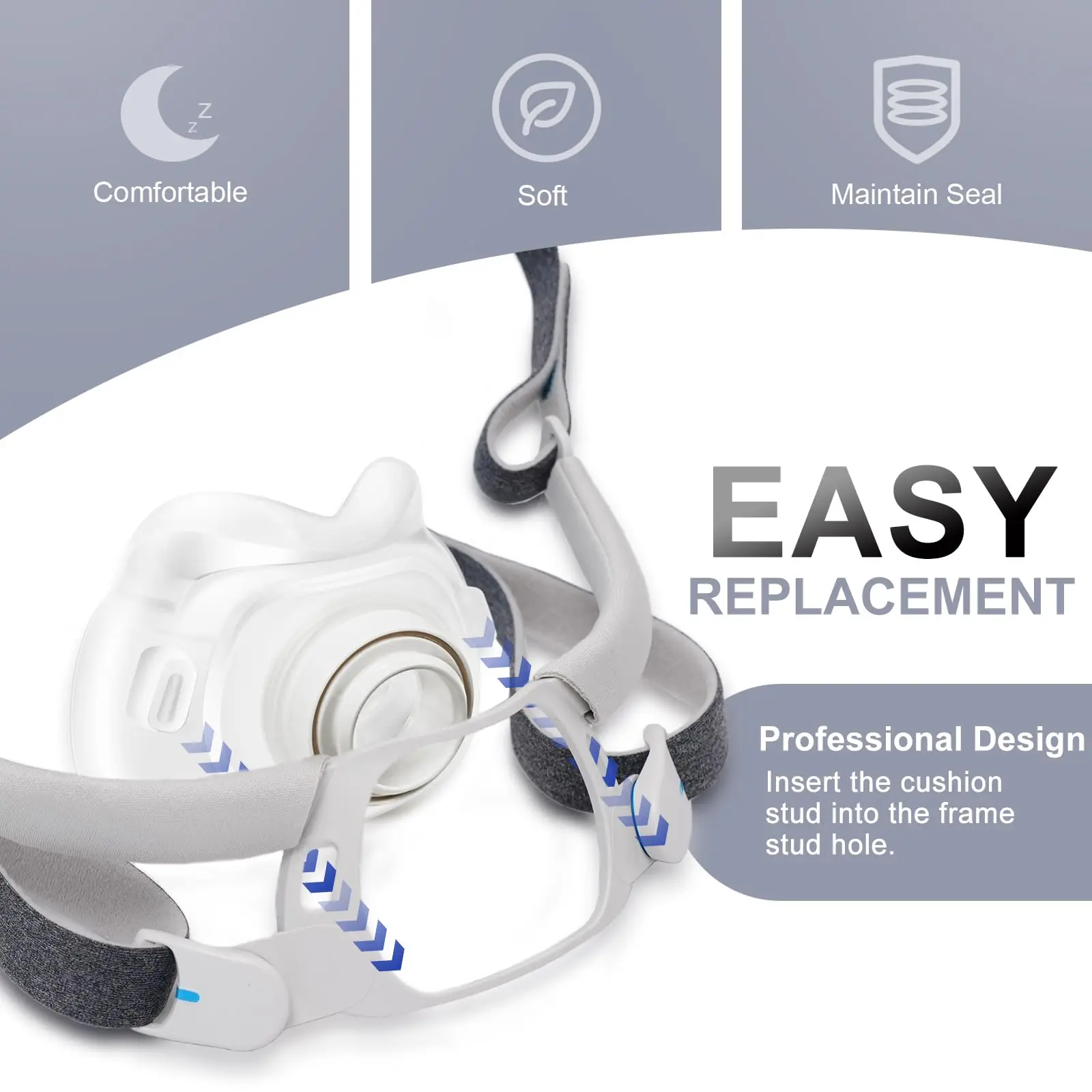 ResMed AirFit F40 フルフェイスマスク シリ - Cpap Full Face Mask Silicone Cushion のレビューと価格