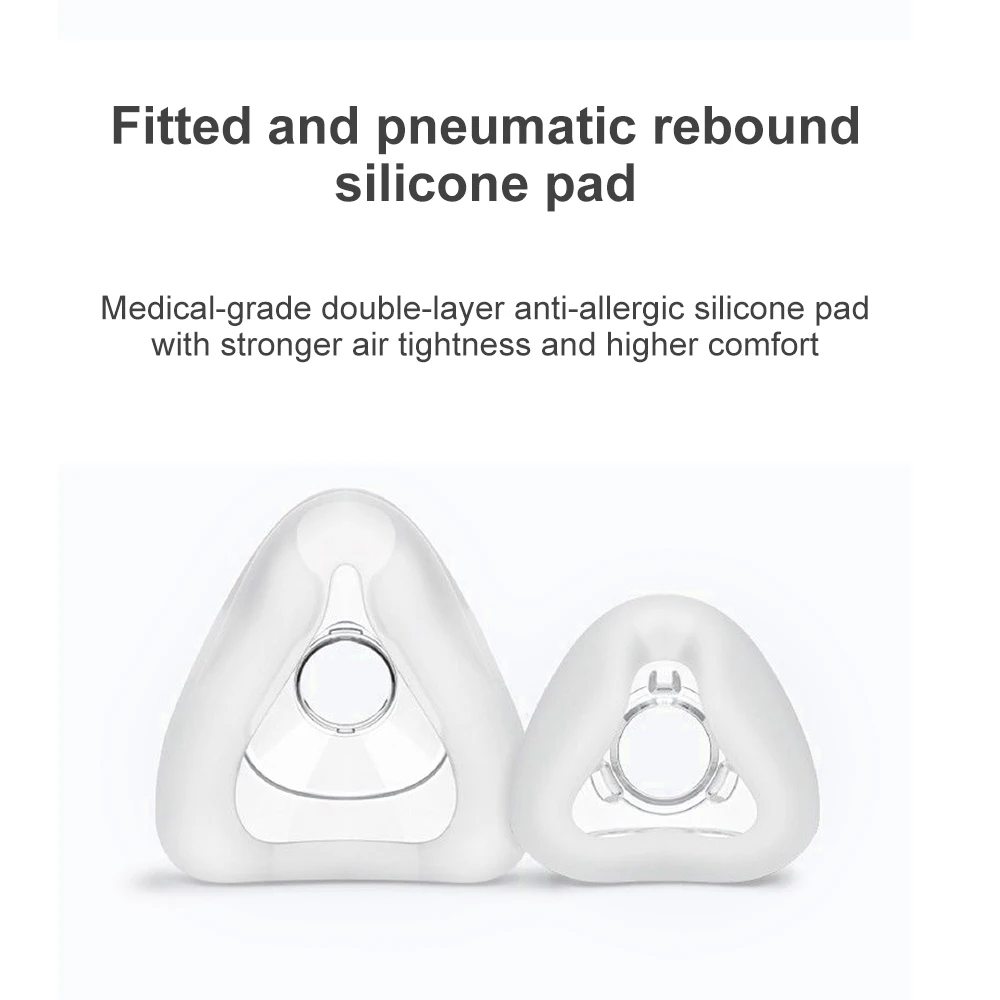 Yuwell-ヘッドギア付きの鼻マスク,自動cpapマシン用 - Cpap Nasal Pillow Mask Headgear のレビューと価格
