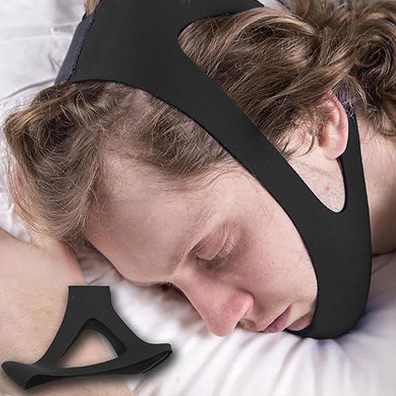 調整可能なネオプレン製いびき防止ストラップ、いびき防止チンス - Anti Snore Chin Strap Adjustable のレビューと価格