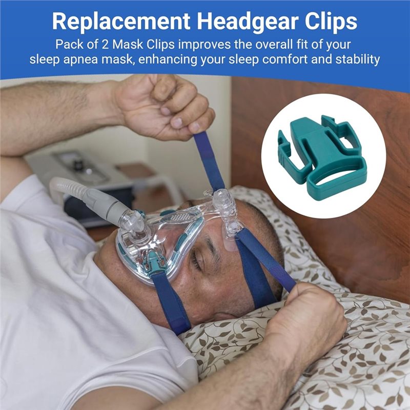 DT51 CPAP ヘッドギアクリップ交換用、Resmed  - Cpap Mask Headgear Strap Clips のレビューと価格