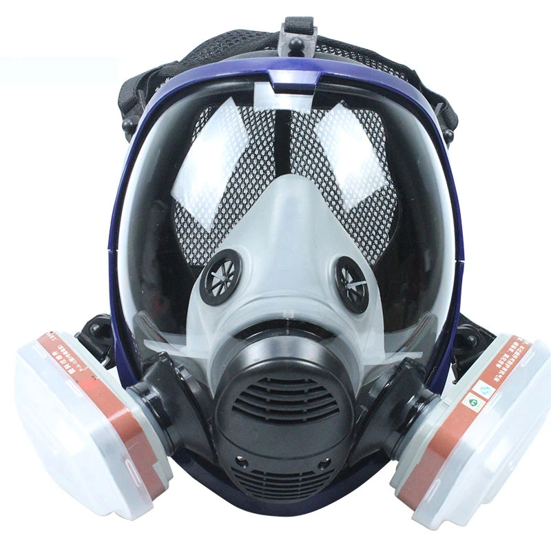 7 in 1シリコンフィルター付き化学マスク,ガスマスク,防 - Cpap Full Face Mask Silicone Cushion のレビューと価格