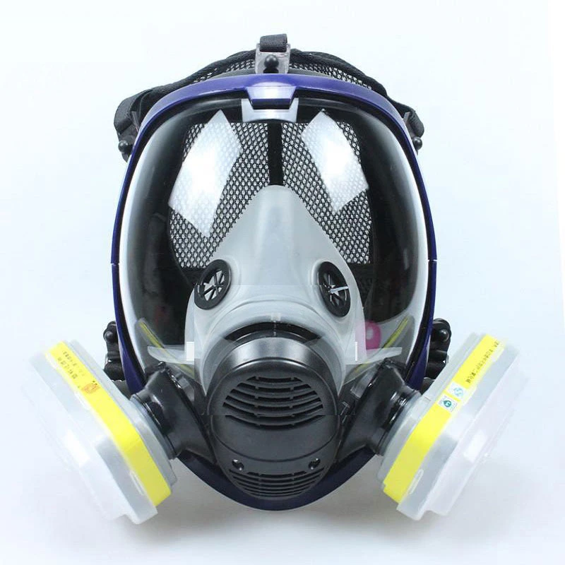 7 in 1シリコンフィルター付き化学マスク,ガスマスク,防 - Cpap Full Face Mask Silicone Cushion のレビューと価格