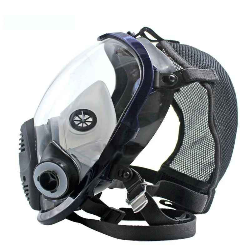 7 in 1シリコンフィルター付き化学マスク,ガスマスク,防 - Cpap Full Face Mask Silicone Cushion のレビューと価格
