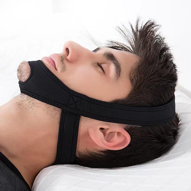 1 個肌に優しいいびき防止あごストラップネオプレン調節可能な - Anti Snore Chin Strap Adjustable のレビューと価格