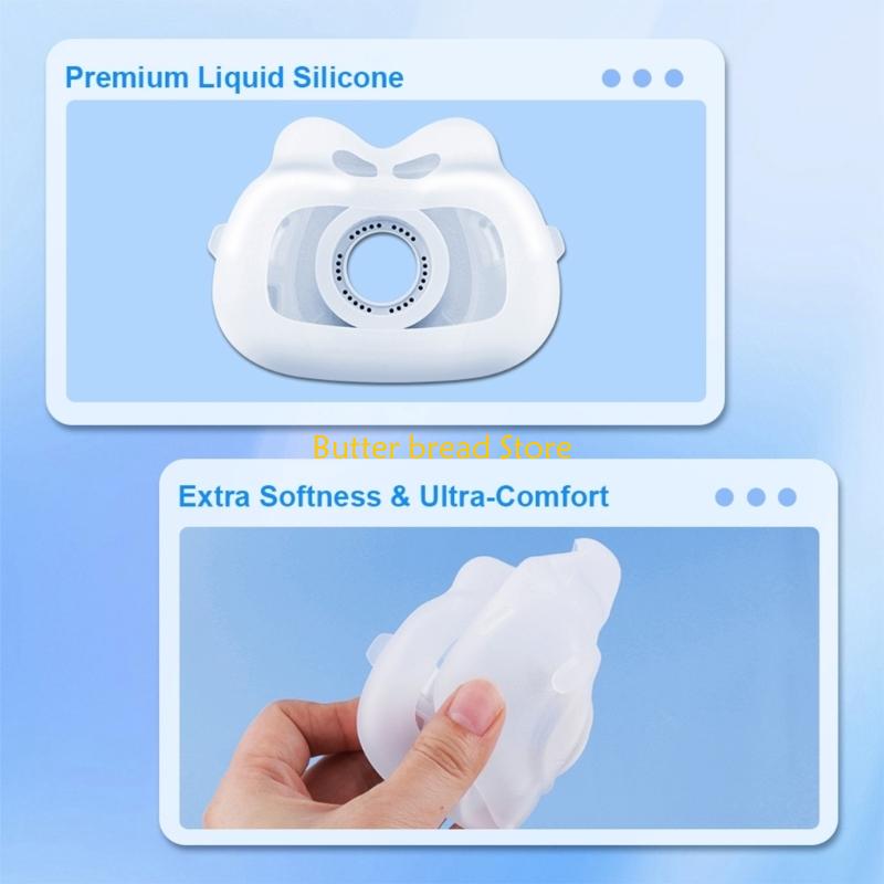 W89C フルフェイス CPAP マスク AirFit F4 - Cpap Full Face Mask Silicone Cushion のレビューと価格