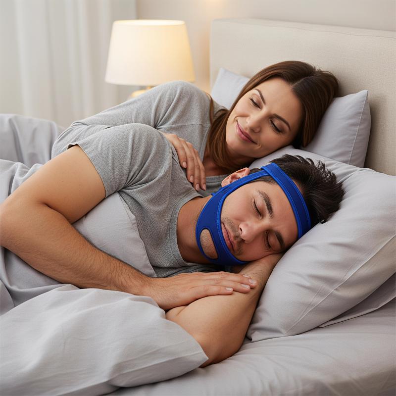 調節可能な通気性のあるいびき防止チンストラップ、ネオプレン製 - Anti Snore Chin Strap Adjustable のレビューと価格